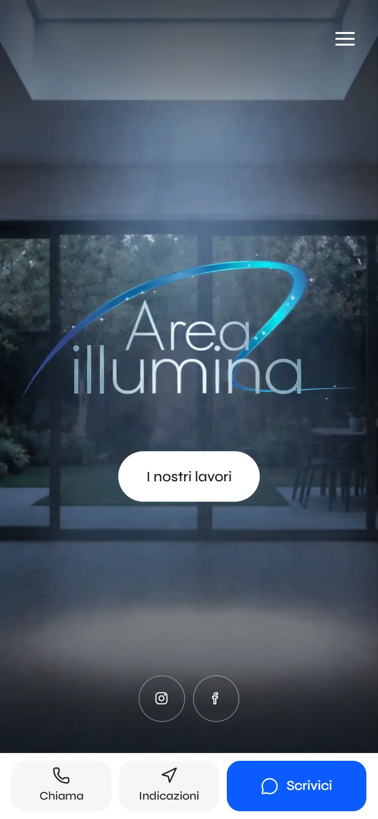 Area Illumina su smartphone, schermata 1